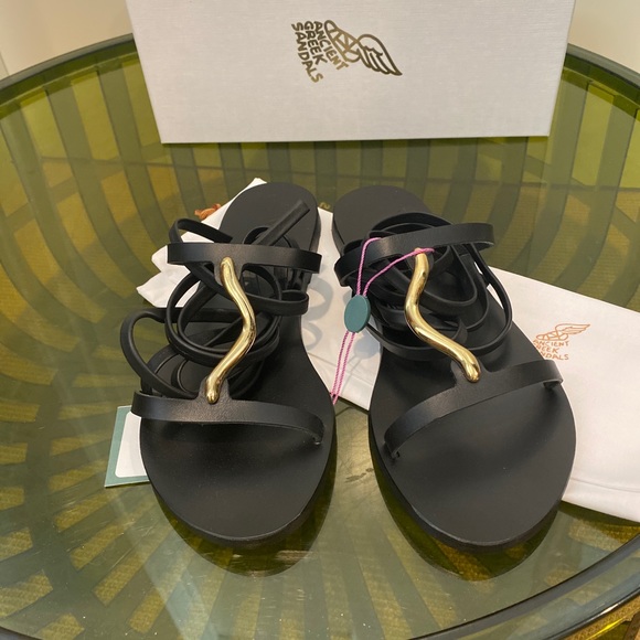Ancient Greek Sandals Nemesis wrap-around sandals - Picture 3 of 6